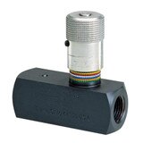 In Line Flow Control Hydraulic Valve - BSPT - F Series